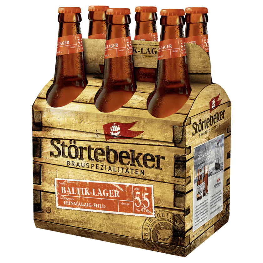 Störtebeker Bio Baltik-Lager 6x0,5l - 4014807207667