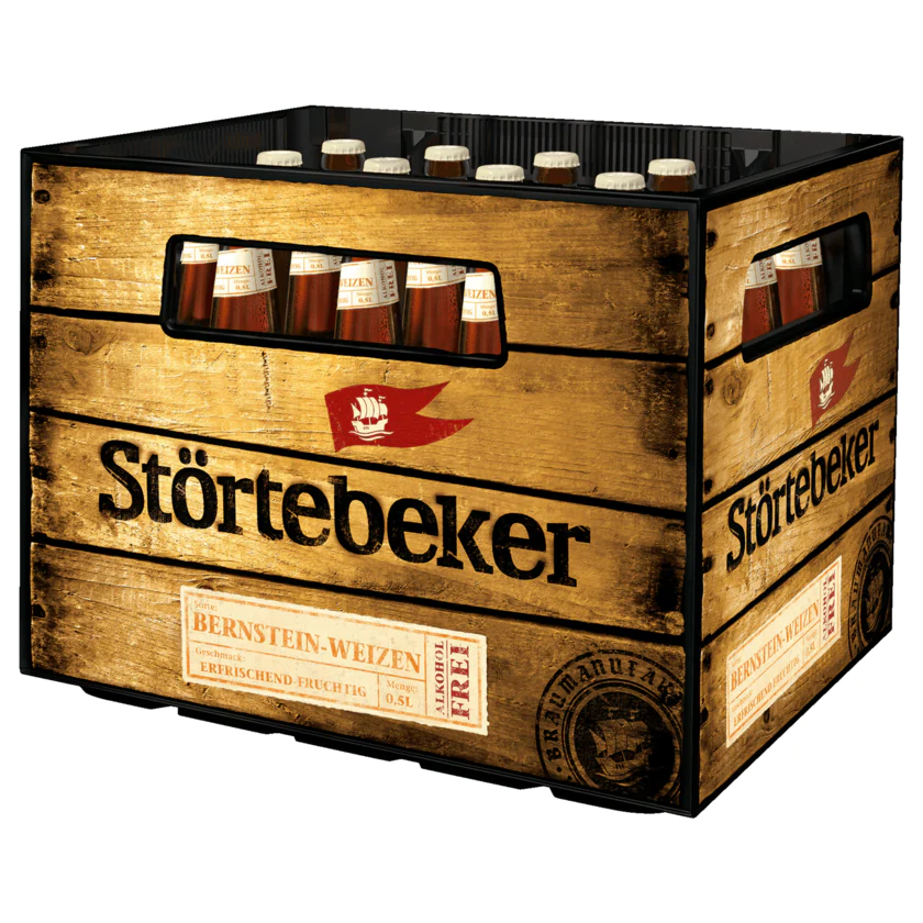 Störtebeker Bio Weizen alkoholfrei 20x0,5l - 4014807211060