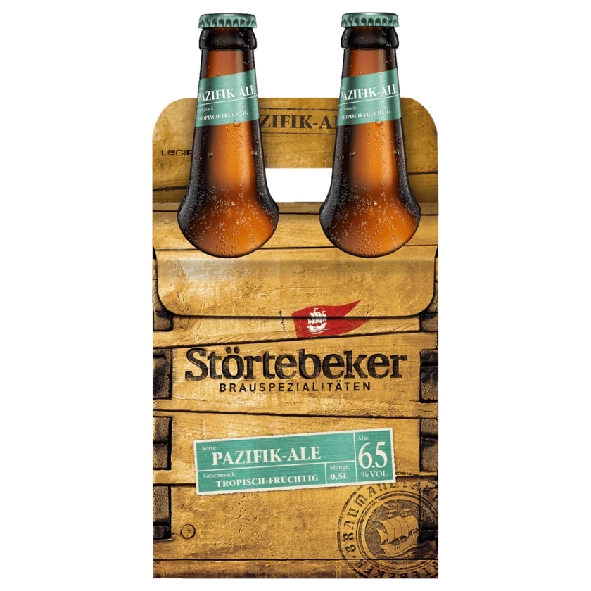 Störtebeker Pazifik-Ale 4x0,5l - 4014807218236