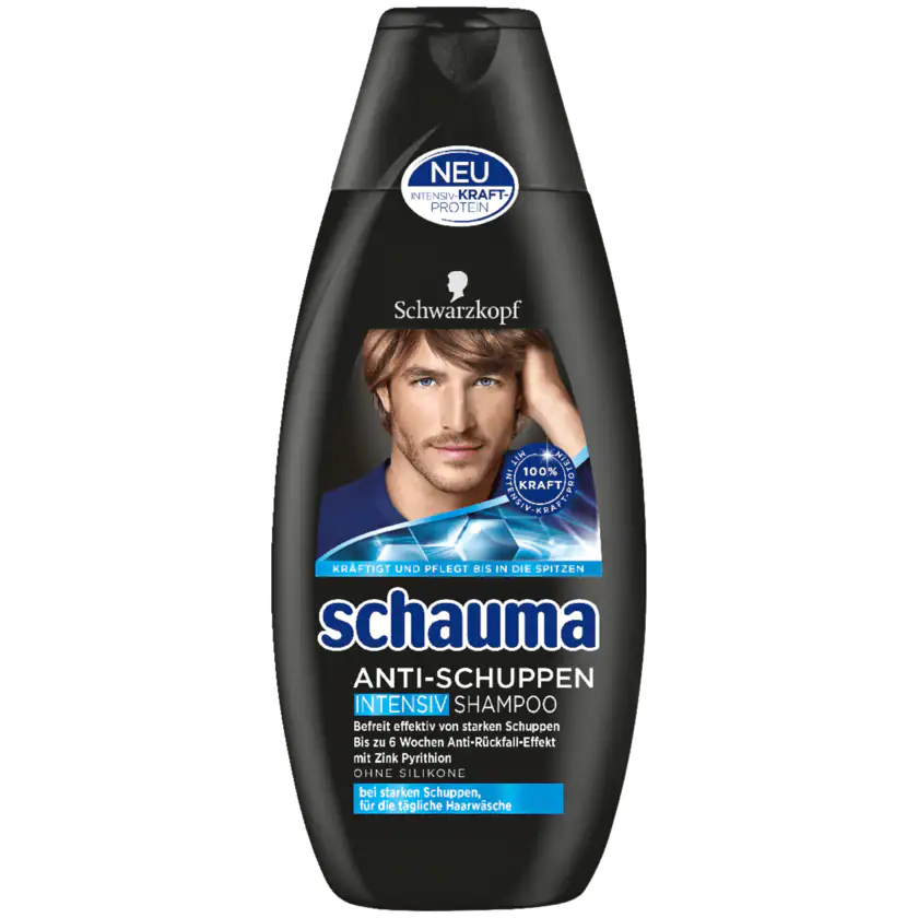 Schwarzkopf Schauma Shampoo 4x5 Anti-Schuppen Intensiv 400ml - 4015100717679