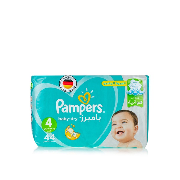 Pampers active baby-dry nappies size 4 x 44 - Waitrose UAE & Partners - 4015400406365
