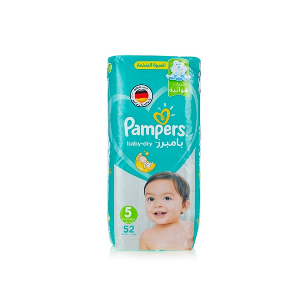 Pampers active baby-dry nappies size 5 x52 - Waitrose UAE & Partners - 4015400406754