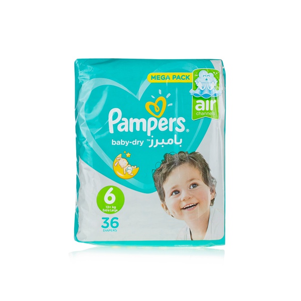 Pampers active baby-dry nappies size 6 x36 - Waitrose UAE & Partners - 4015400406846