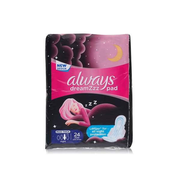 Always night pads with wings x24 - Waitrose UAE & Partners - 4015400648185