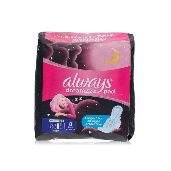 Always feminine night premium napkins x8 - Waitrose UAE & Partners - 4015400648215
