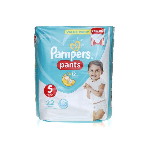 Pampers Pants size 5 x22 - Waitrose UAE & Partners - 4015400672685