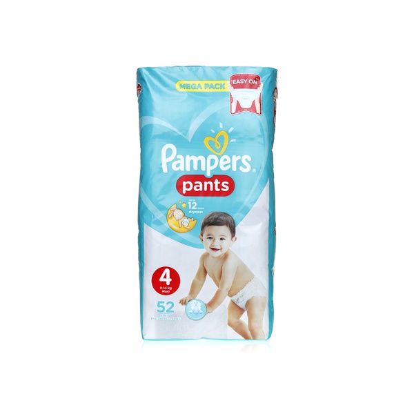 Pampers Pants size 4 x52 - Waitrose UAE & Partners - 4015400672869