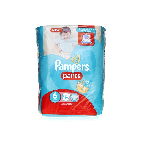 Pampers Pants size 6 x19 - Waitrose UAE & Partners - 4015400673378