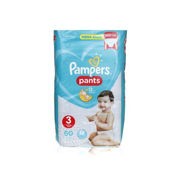 Pampers Pants size 3 x60 - Waitrose UAE & Partners - 4015400682882