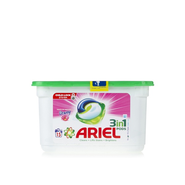 Ariel automatic laundry touch of freshness downy capsules 28.8g - Waitrose UAE & Partners - 4015400812234