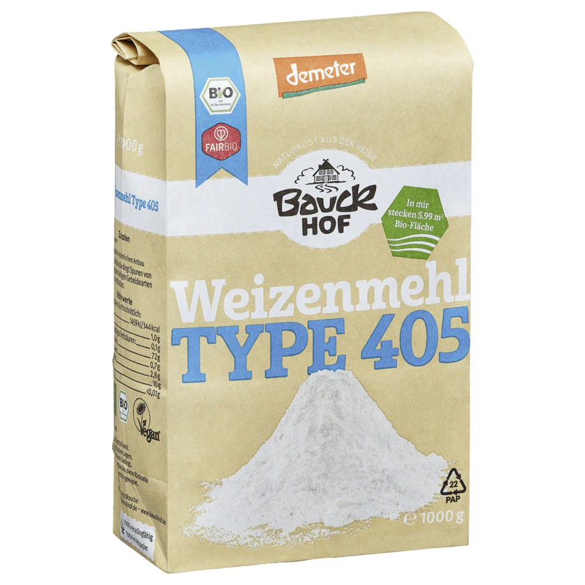 Weizenmehl Type 405 - 4015637822143