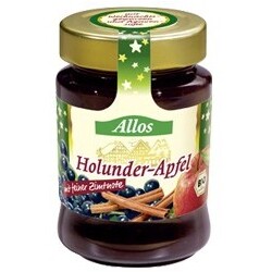 Allos Holunder-Apfel-Fruchtaufstrich - 4016249013523