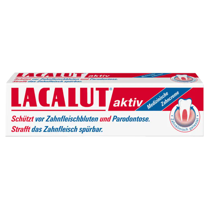 Lacalut Aktiv Zahncreme 100ml - 4016369461334