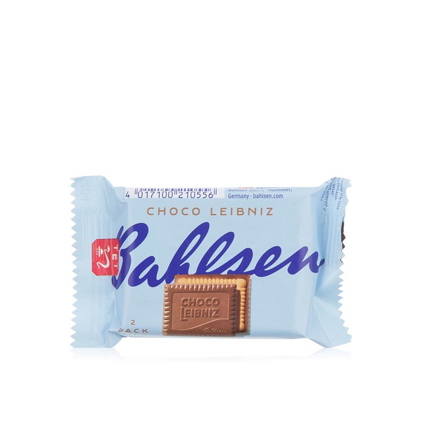 Bahlsen choco Leibniz milk chocolate 27.5g - Waitrose UAE & Partners - 4017100210556