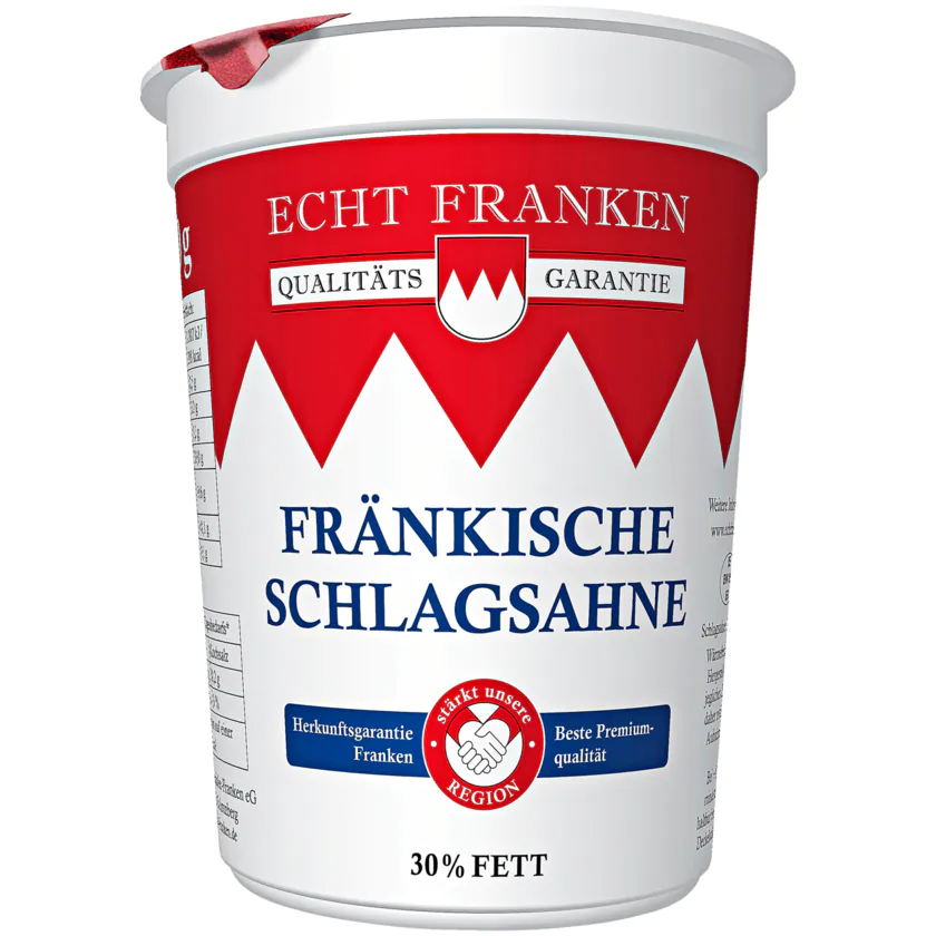 Echt Franken Fränkische Schlagsahne 200g - 4017194140012