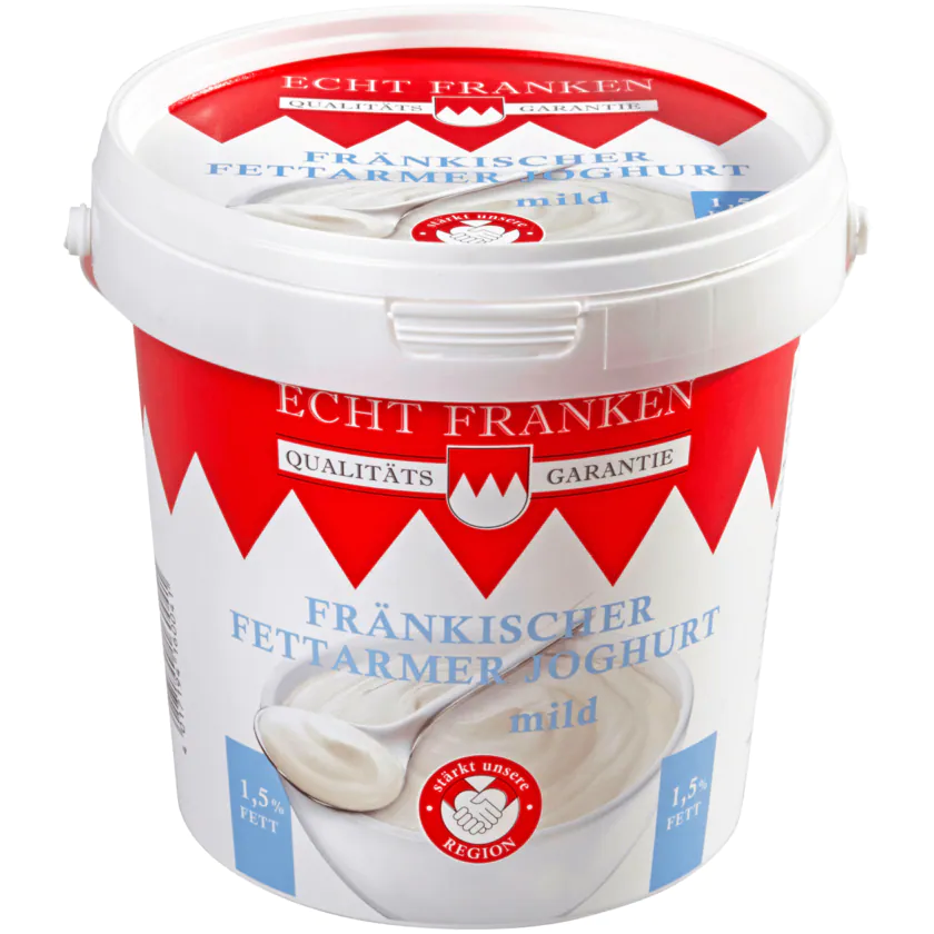 Echt Franken Fränkischer Fettarmer Joghurt mild 1kg - 4017194160041