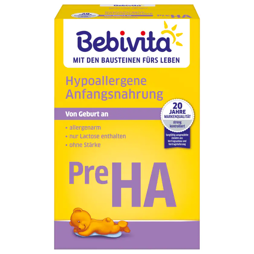 Bebivita - Hypoallergene Anfangsnahrung Pre Ha - 4018852013396