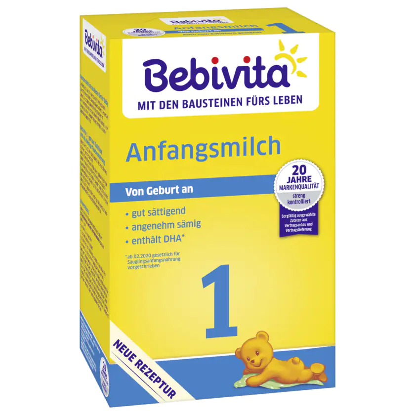Bebivita Anfangsmilch 1 500g - 4018852026655