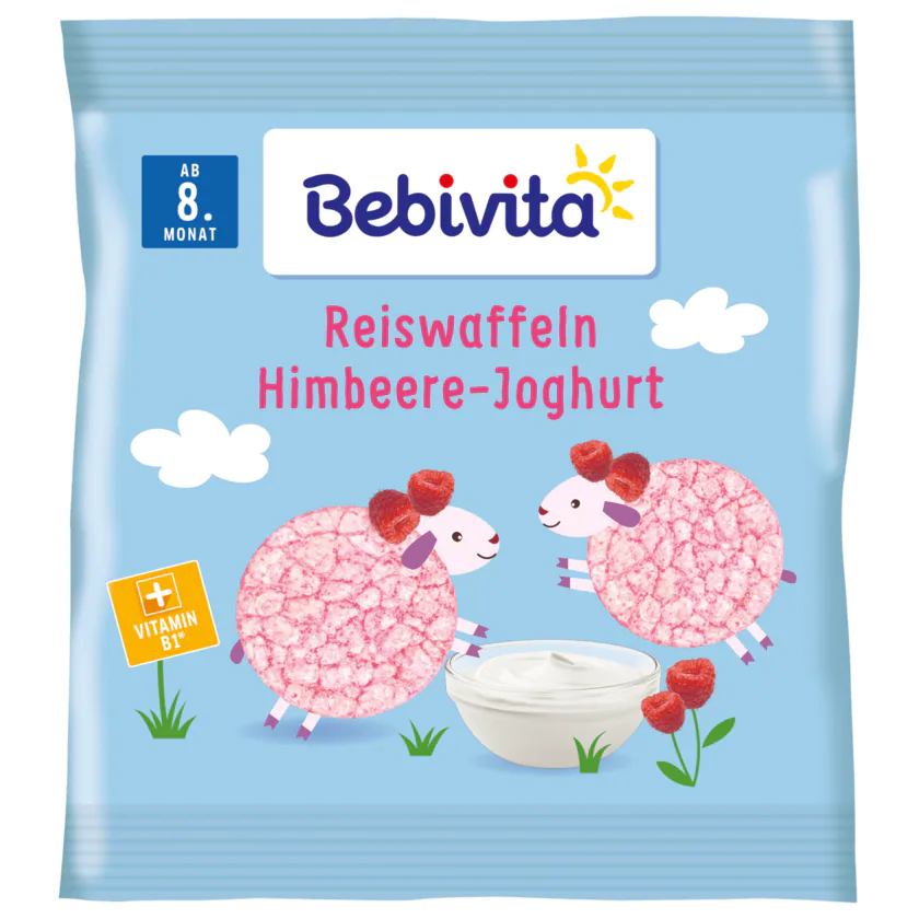 Bebivita Bio Reiswaffeln Himbeere-Joghurt 30g - 4018852028567