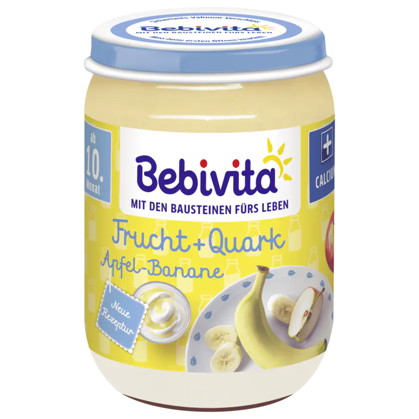 Bebivita Frucht und Quark Apfel Banane 190g - 4018852029489