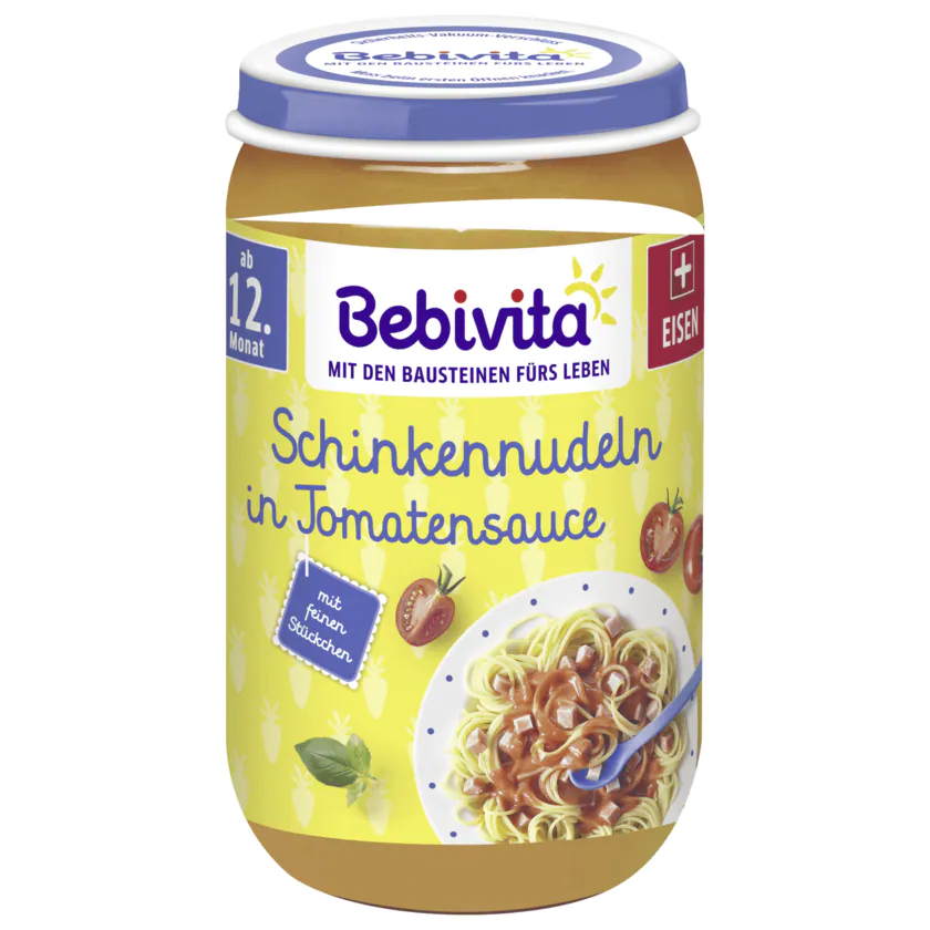 Bebivita Schinkennudeln in Tomatensauce 250g - 4018852030485