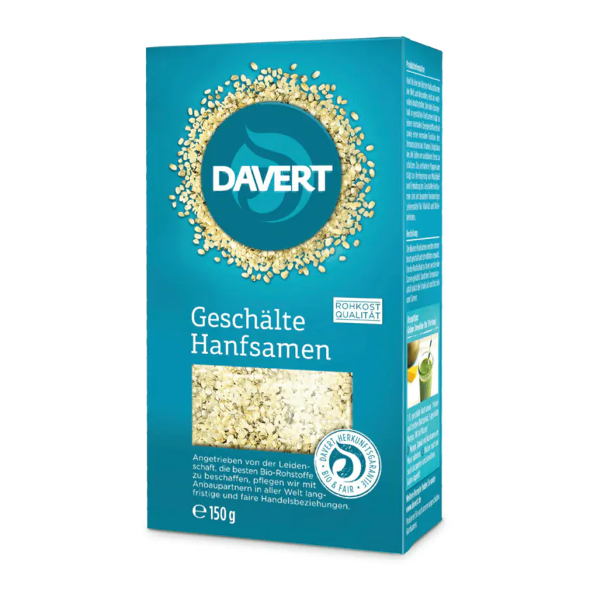 Geschälte Hanfsamen - 4019339431078