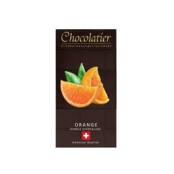 Chocolatier Schweizer Schokolade Zartbitter 55% mit Orange - 4020813007405