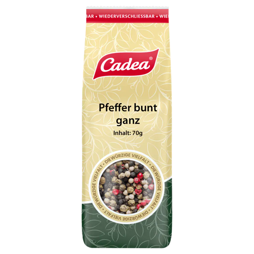 Cadea Pfeffer bunt ganz 70g - 4021155187107