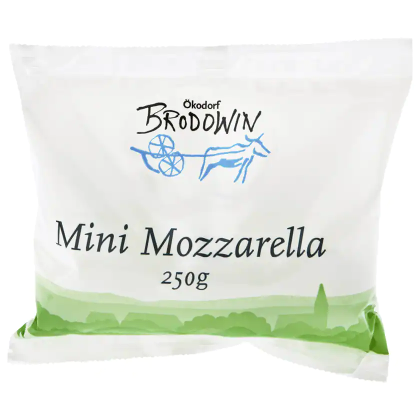 Brodowin Mini Mozzarella Bio 250g - 4022894001129