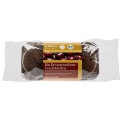 Schnitzer glutefrein Bio-Schwarzwälder-Kirsch-Muffins - 4022993045277