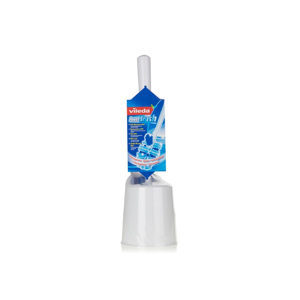Vileda Powerbrush toilet brush set - Waitrose UAE & Partners - 4023103129030