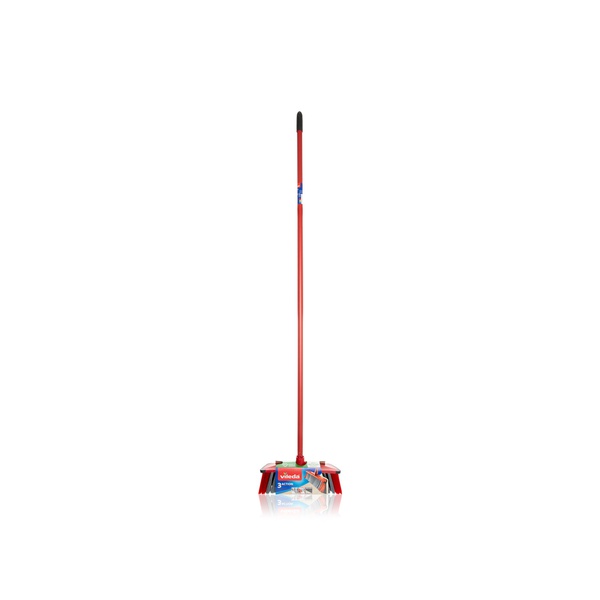 Vileda 3 action broom with stick - Waitrose UAE & Partners - 4023103173118