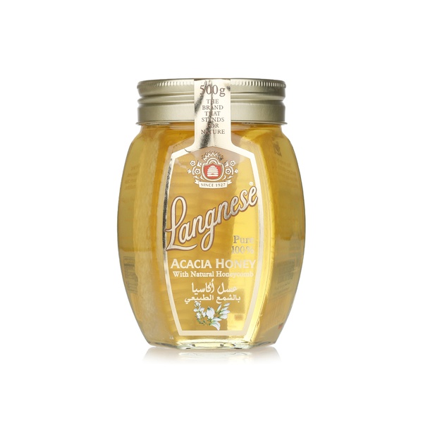Langnese acacia with honeycomb 500g - Waitrose UAE & Partners - 4023300863300