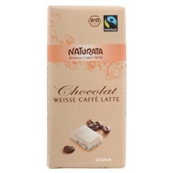 Naturata - Chocolat Weisse Caffè Latte - 4024297006923