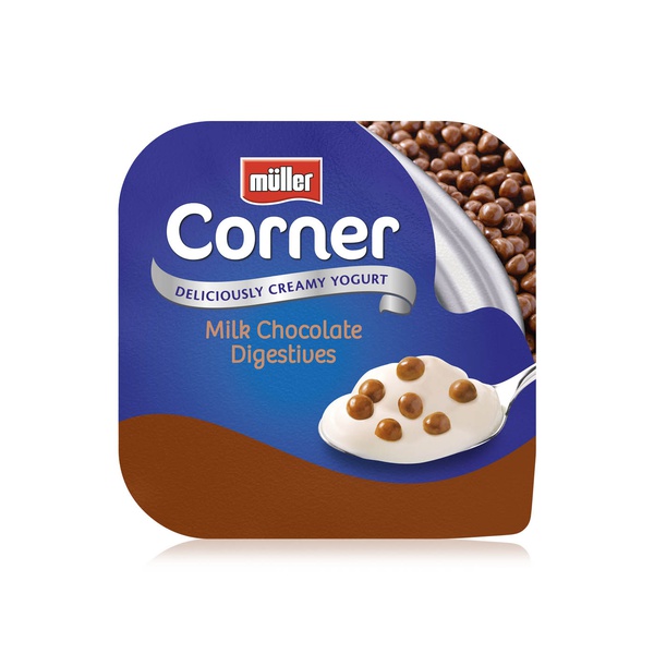 Muller milk chocolate digestive corner yoghurt 124g - Waitrose UAE & Partners - 4025500277079