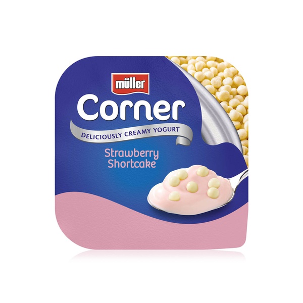 Muller strawberry shortcake corner yoghurt 124g - Waitrose UAE & Partners - 4025500277093