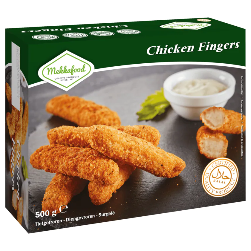 Mekkafood Chicken Fingers 500g - 4026279974657