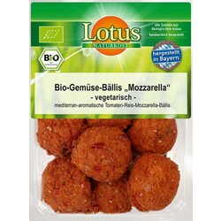 Lotus Bio-Gemüse-Bällis Mozzarella - 4026584135705