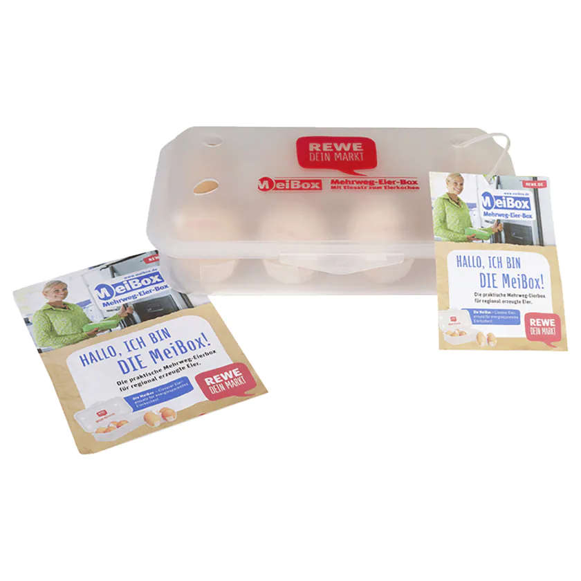 REWE Meibox Mehrweg Eierbox - 4026767000820