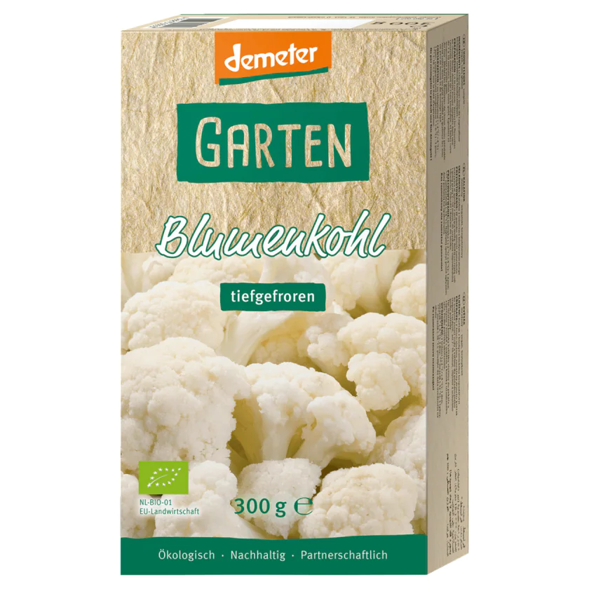 Garten Bio Demeter Blumenkohl 300g - 4026813000507
