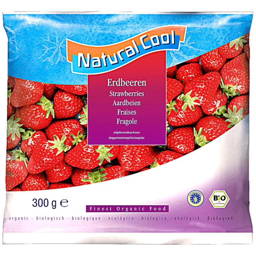 Natural Cool Bio Erdbeeren 300g - 4026813110237