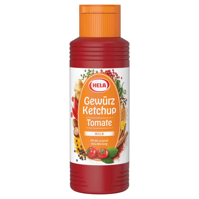 Hela Gewürzketchup Tomate mild 300ml - 4027400174700