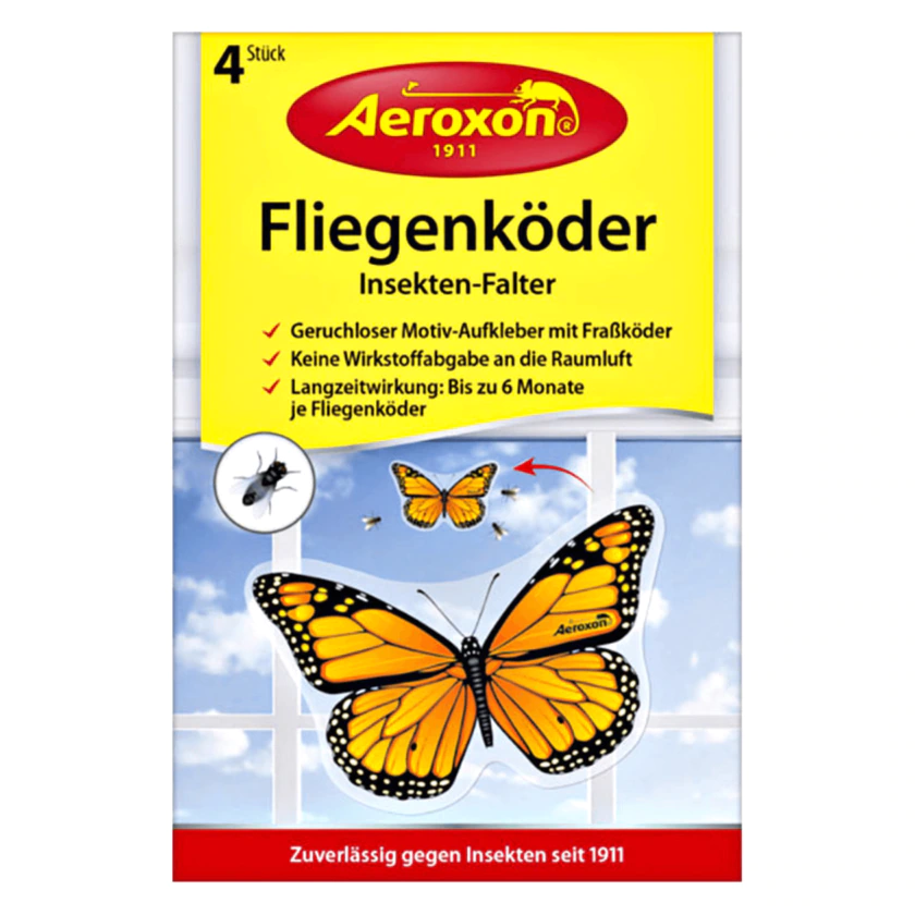 Aeroxon Insektenfalter 4 Stück - 4027600274408