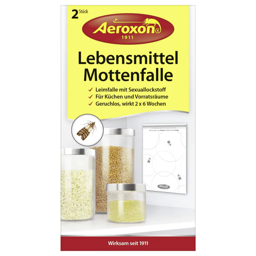 Aeroxon Lebensmittelmotten-Falle 2 Stück - 4027600444405