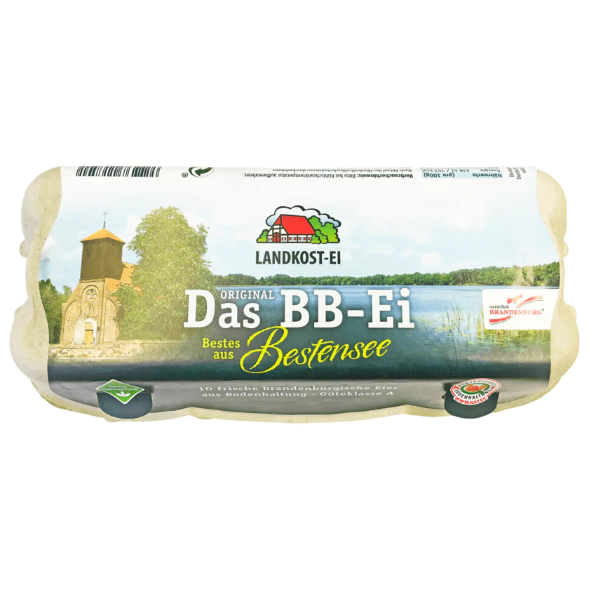 Landkost Ei Eier Bodenhaltung 10 Stück - 4027767057159