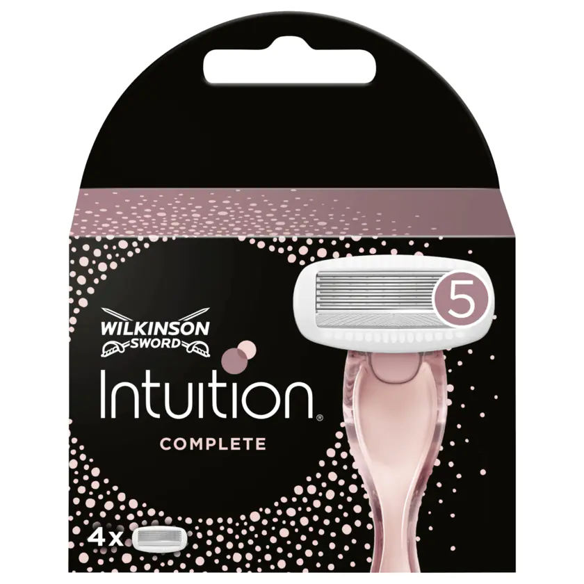 Wilkinson Sword Intuition Complete Klingen 4 Stück - 4027800006403