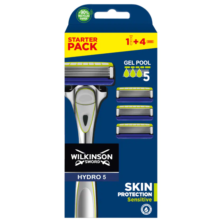 Wilkinson Sword Hydro 5 Sensitive Rasierer Set 1 Stück - 4027800216604