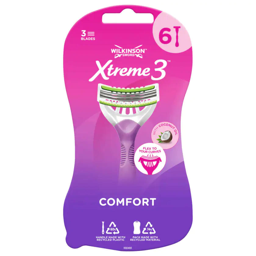 Wilkinson Sword Xtreme 3 Beauty Einwegrasierer 4+2 Stück - 4027800271306