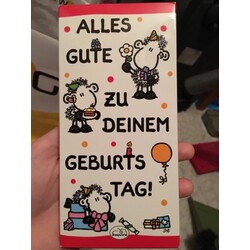 Sheepworld Die allerbesten Wünsche nur für Dich Schokolade - 4028329030016