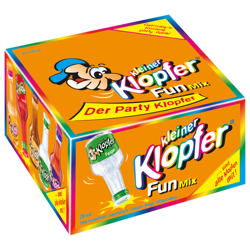 Kleiner Klopfer Fun Mix 25x20ml - 4029884011175